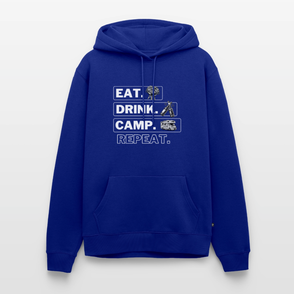 Eat Drink Camp - Herren Camping Hoodie - Wohnmobil - Royalblau