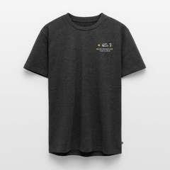 Definition von Glück - Herren Camping T-Shirt - Van - Anthrazit meliert