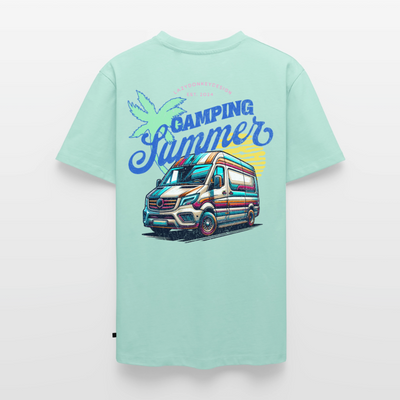 Camping Summer - Herren Camping T-Shirt - Mint 