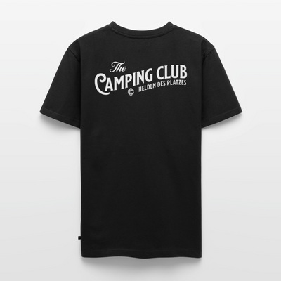Vintage Camping Club - Herren Camping T-Shirt - Rückendruck - Schwarz