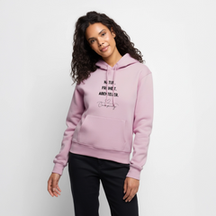 Natur Freiheit Abenteuer - Damen Camping Hoodie - Altrosa