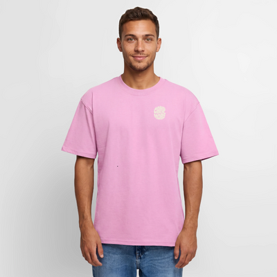 Camp More - Oversized Unisex T-Shirt - Verwaschenes Rosa