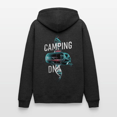 Wohnwagen Camping DNA - Herren Camping Hoodie - Anthrazit meliert