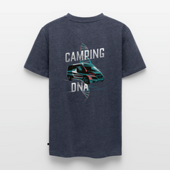Vanlife Camping DNA - Herren Camping T-Shirt - Jeansblau 