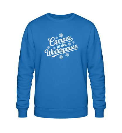 Camper im Winter - Damen Organic Sweatshirt - LazyDonkeyDesign 