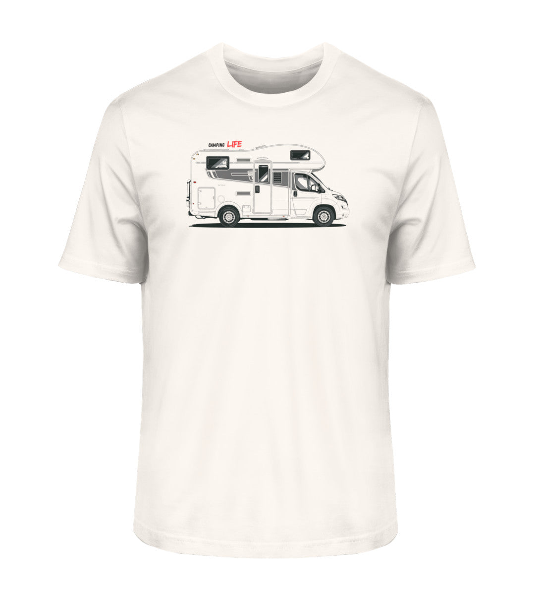 Wohnmobil Camping Life - Herren Organic Shirt - LazyDonkeyDesign 