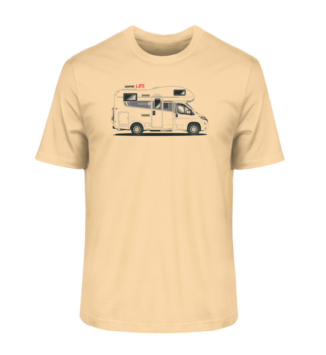 Wohnmobil Camping Life - Herren Organic Shirt - LazyDonkeyDesign 
