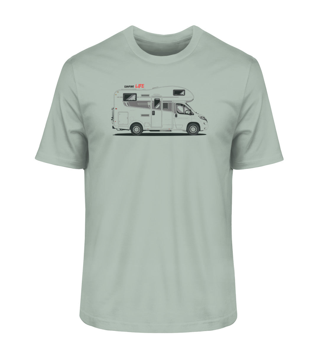 Wohnmobil Camping Life - Herren Organic Shirt - LazyDonkeyDesign 