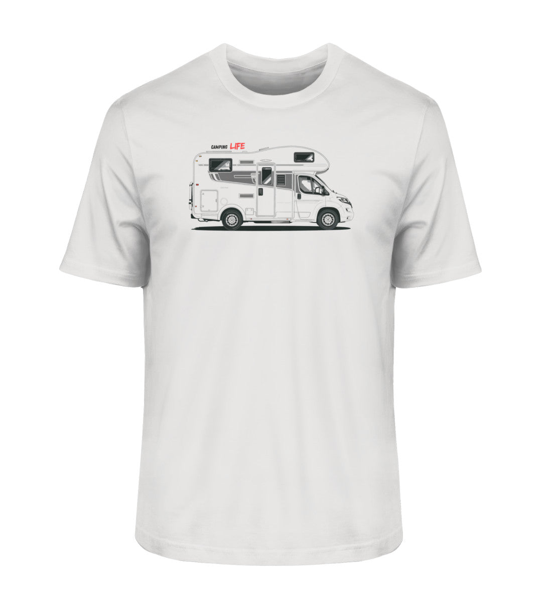 Wohnmobil Camping Life - Herren Organic Shirt - LazyDonkeyDesign 