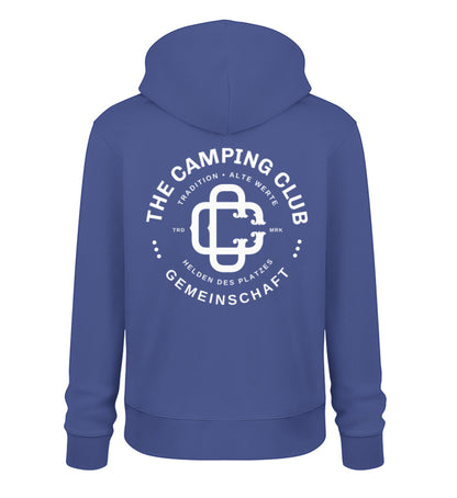 Camping Club - Herren Organic Hoodie - LazyDonkeyDesign 