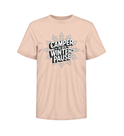 Camper in Winterpause - Kinder Organic Shirt - LazyDonkeyDesign 