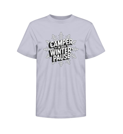 Camper in Winterpause - Kinder Organic Shirt - LazyDonkeyDesign 