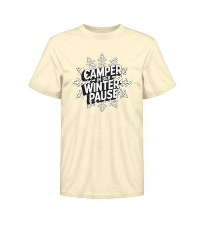 Camper in Winterpause - Kinder Organic Shirt - LazyDonkeyDesign 
