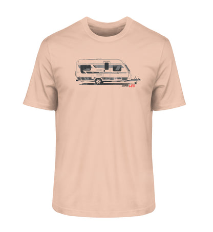 Wohnwagen Camping Life - Herren Organic Shirt - LazyDonkeyDesign 