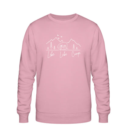 Lebe Liebe Campe - Damen Organic Sweatshirt - LazyDonkeyDesign 