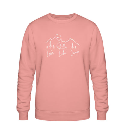 Lebe Liebe Campe - Damen Organic Sweatshirt - LazyDonkeyDesign 