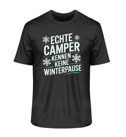 Camper ohne Winterpause - Herren Organic Shirt - LazyDonkeyDesign 