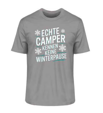Camper ohne Winterpause - Herren Organic Shirt - LazyDonkeyDesign 