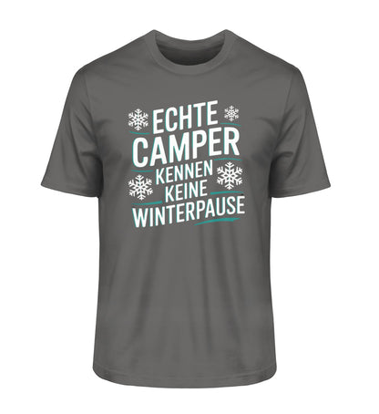 Camper ohne Winterpause - Herren Organic Shirt - LazyDonkeyDesign 