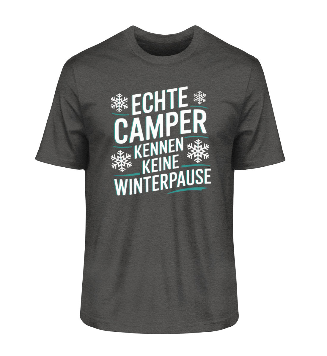 Camper ohne Winterpause - Herren Organic Shirt - LazyDonkeyDesign 