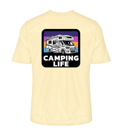Camping Life - Herren Organic Shirt - LazyDonkeyDesign 