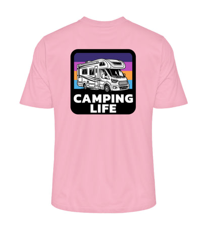 Camping Life - Herren Organic Shirt - LazyDonkeyDesign 