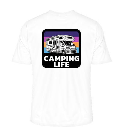 Camping Life - Herren Organic Shirt - LazyDonkeyDesign 