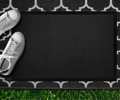 Fußmatte Familie Perso Leer Mockup