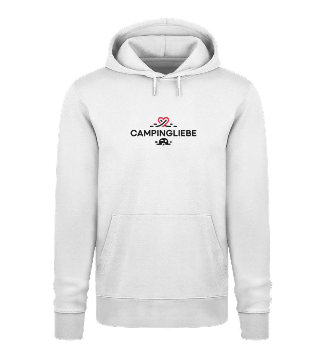 Wohnwagen Campingliebe - Damen Organic Hoodie - LazyDonkeyDesign 