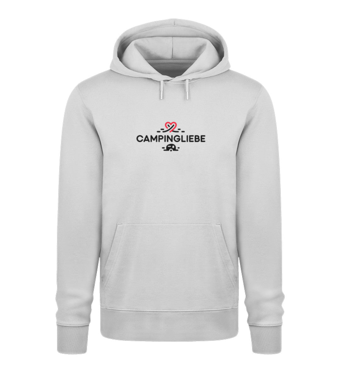 Wohnwagen Campingliebe - Damen Organic Hoodie - LazyDonkeyDesign 