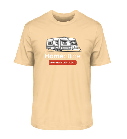 Wohnwagen Homeoffice - Herren Organic Shirt - LazyDonkeyDesign 