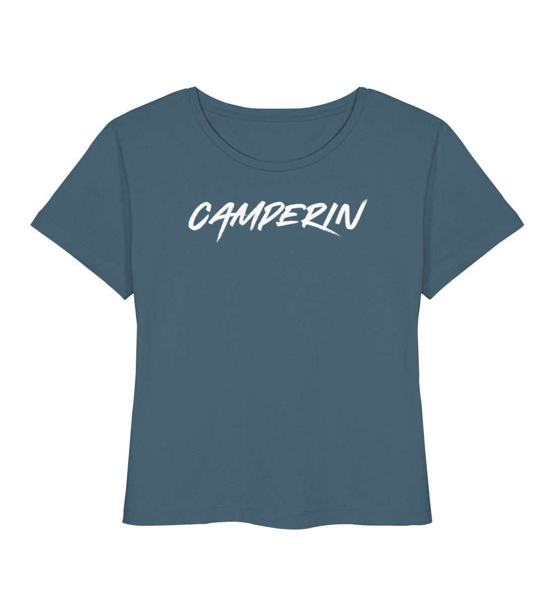 Camperin - Damen Organic T-Shirt - LazyDonkeyDesign 