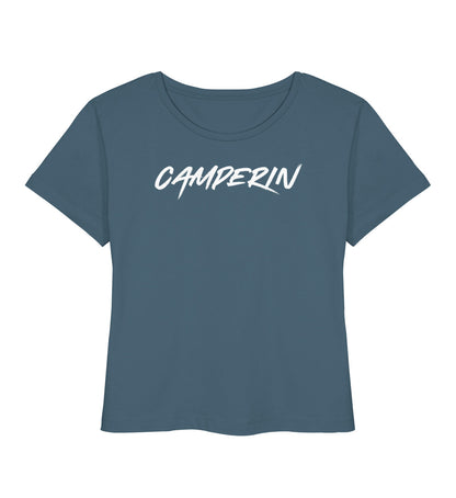 Camperin - Damen Organic T-Shirt - LazyDonkeyDesign 