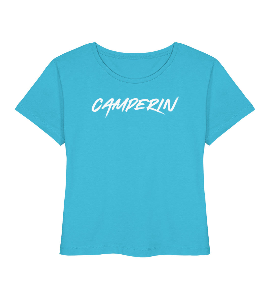 Camperin - Damen Organic T-Shirt - LazyDonkeyDesign 