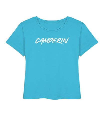 Camperin - Damen Organic T-Shirt - LazyDonkeyDesign 