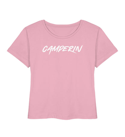 Camperin - Damen Organic T-Shirt - LazyDonkeyDesign 