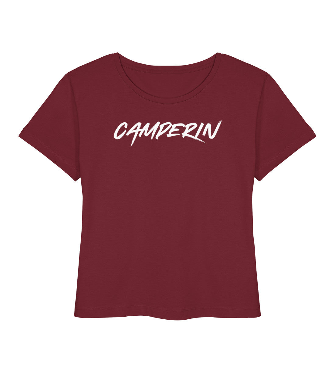 Camperin - Damen Organic T-Shirt - LazyDonkeyDesign 