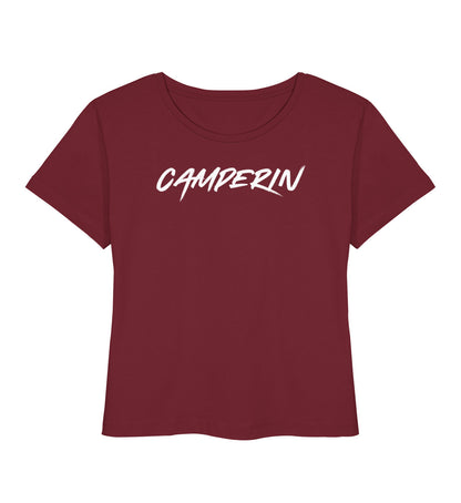 Camperin - Damen Organic T-Shirt - LazyDonkeyDesign 
