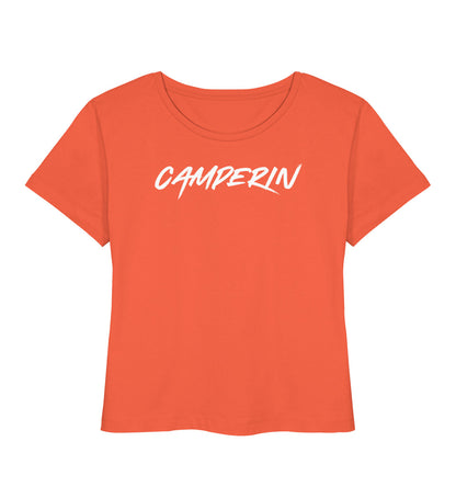 Camperin - Damen Organic T-Shirt - LazyDonkeyDesign 