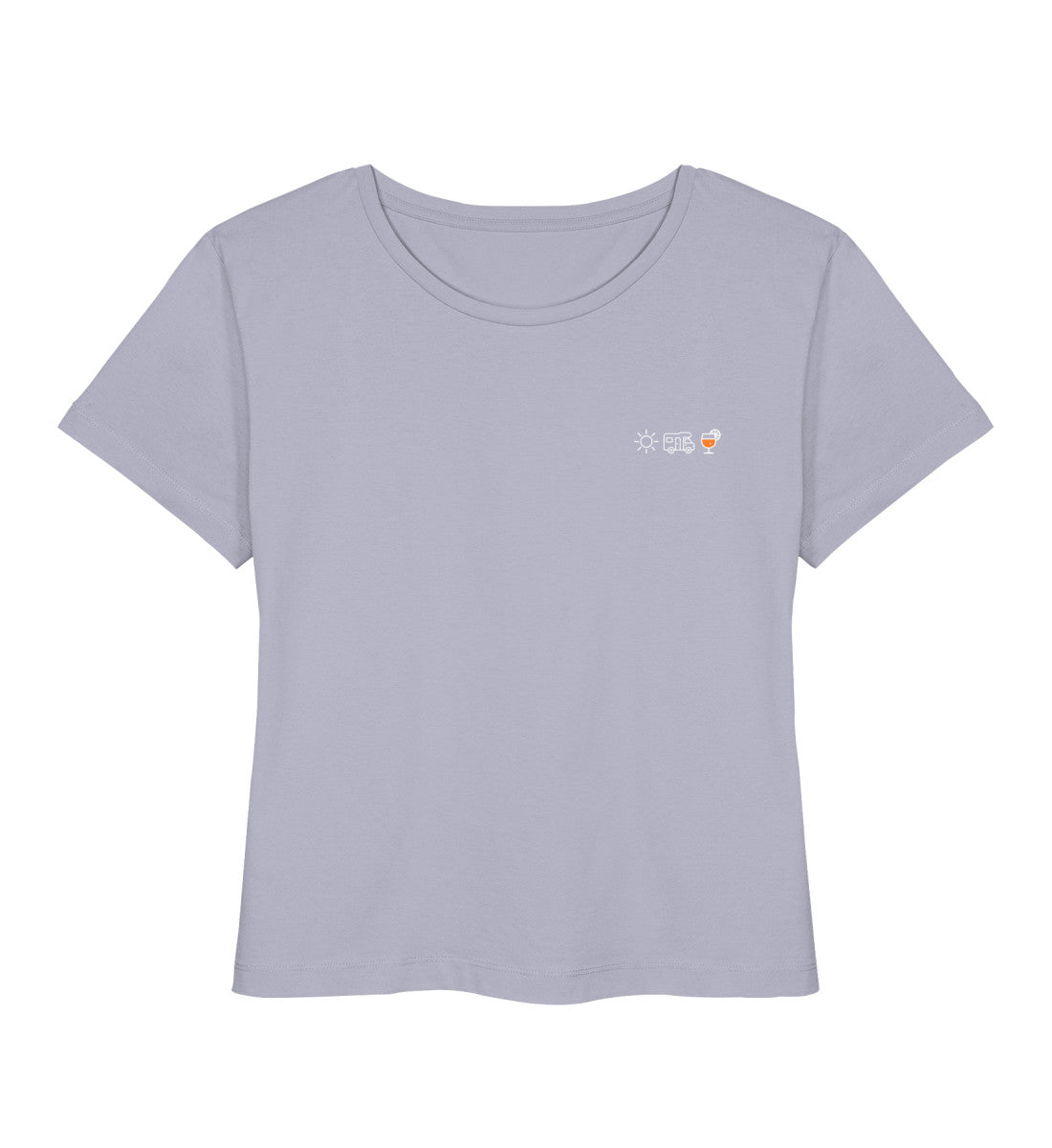 Sonne Wohnmobil Aperol - Damen Organic T-Shirt - LazyDonkeyDesign 