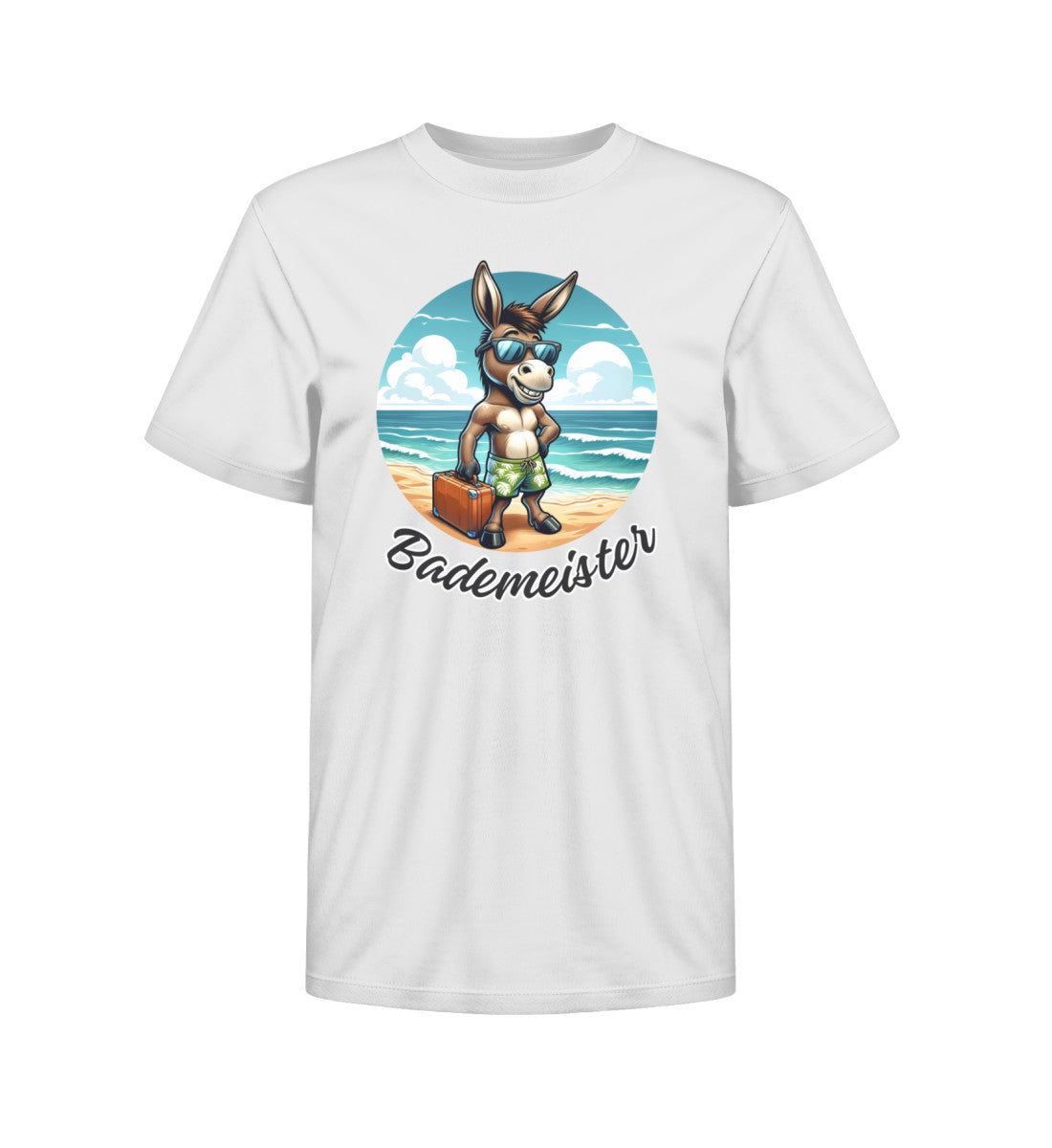 Bademeister - Kinder Organic Shirt - LazyDonkeyDesign 