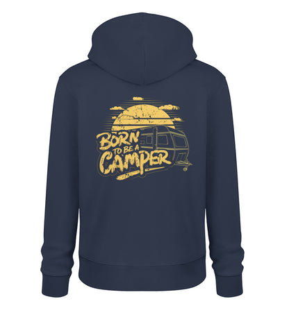 Born to be a Camper - Herren Organic Hoodie - LazyDonkeyDesign 