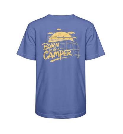 Born to be a Camper - Kinder Organic Shirt - LazyDonkeyDesign 