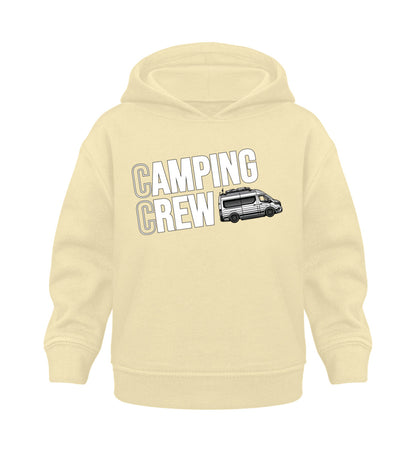Vanlife Camping Crew - Baby Organic Hoodie - LazyDonkeyDesign 