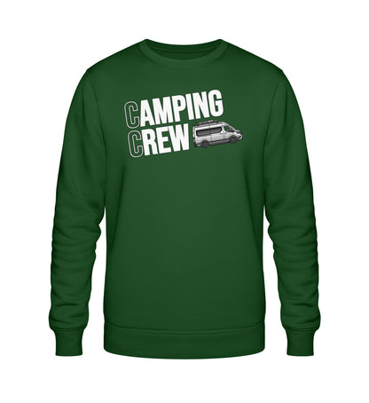 Vanlife Camping Crew - Herren Organic Sweatshirt - LazyDonkeyDesign 
