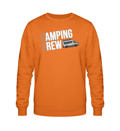 Vanlife Camping Crew - Herren Organic Sweatshirt - LazyDonkeyDesign 