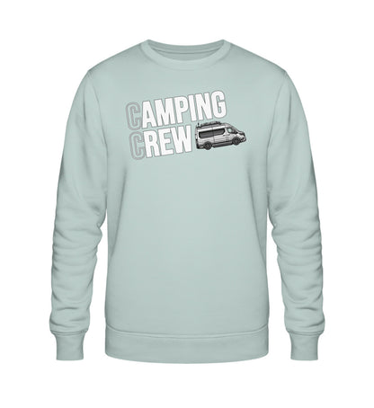 Vanlife Camping Crew - Herren Organic Sweatshirt - LazyDonkeyDesign 