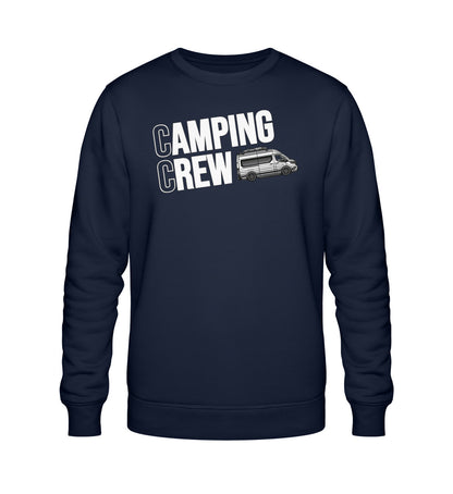 Vanlife Camping Crew - Herren Organic Sweatshirt - LazyDonkeyDesign 
