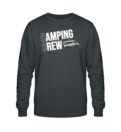 Vanlife Camping Crew - Herren Organic Sweatshirt - LazyDonkeyDesign 