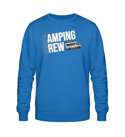 Vanlife Camping Crew - Herren Organic Sweatshirt - LazyDonkeyDesign 